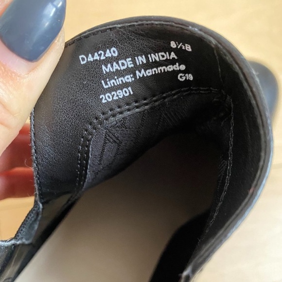 Cole Haan "Abbot" black leather ankle boot 8.0 - Picture 5 of 6